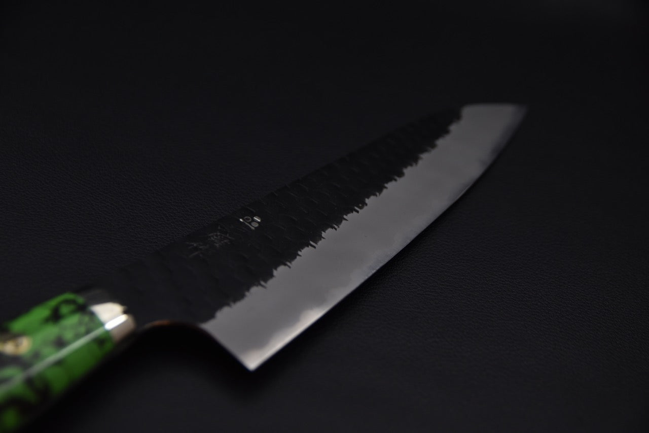 Nigara Hamono SG2 Kurouchi Tsuchime Gyuto 210mm Gobelin