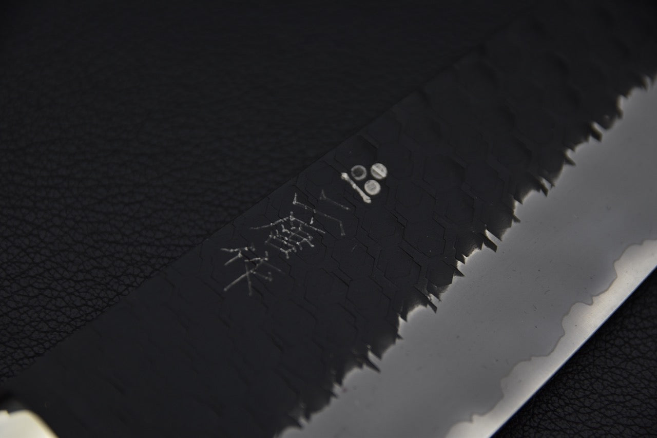 Nigara Hamono SG2 Kurouchi Tsuchime Gyuto 210mm Gobelin