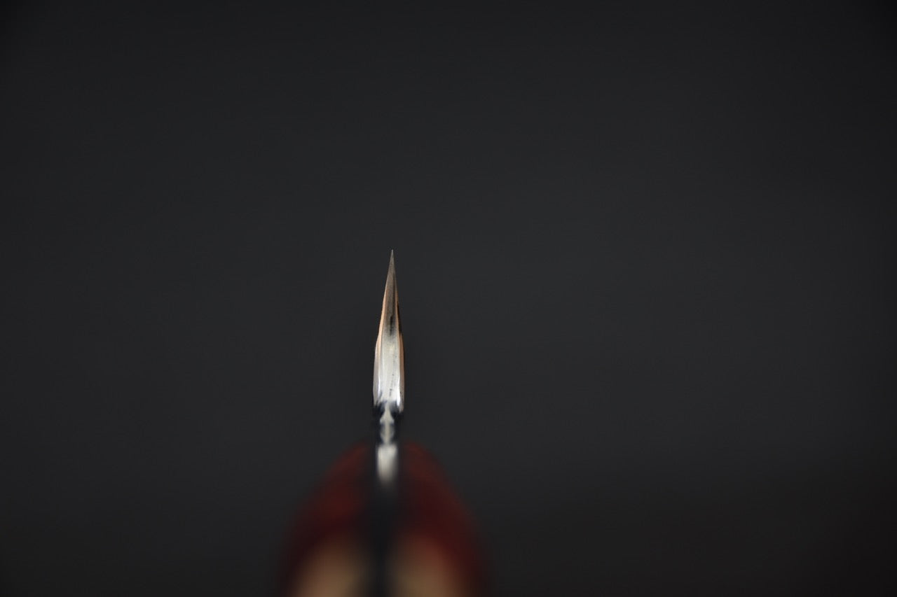 Nigara Hamono SG2 Kurouchi Tsuchime Honesuki 150mm Acrylique Momiji