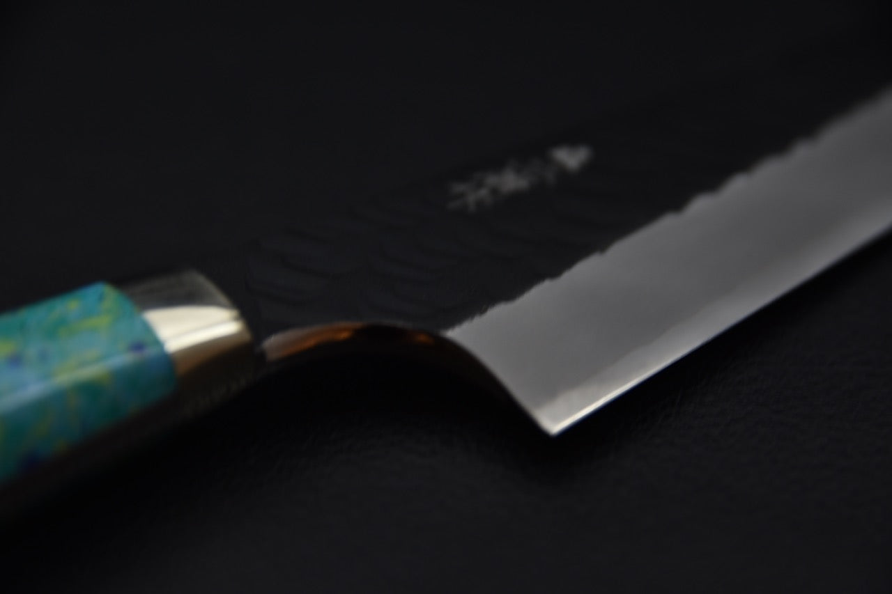 Nigara Hamono SG2 Kurouchi Tsuchime Honesuki 150mm Neptune