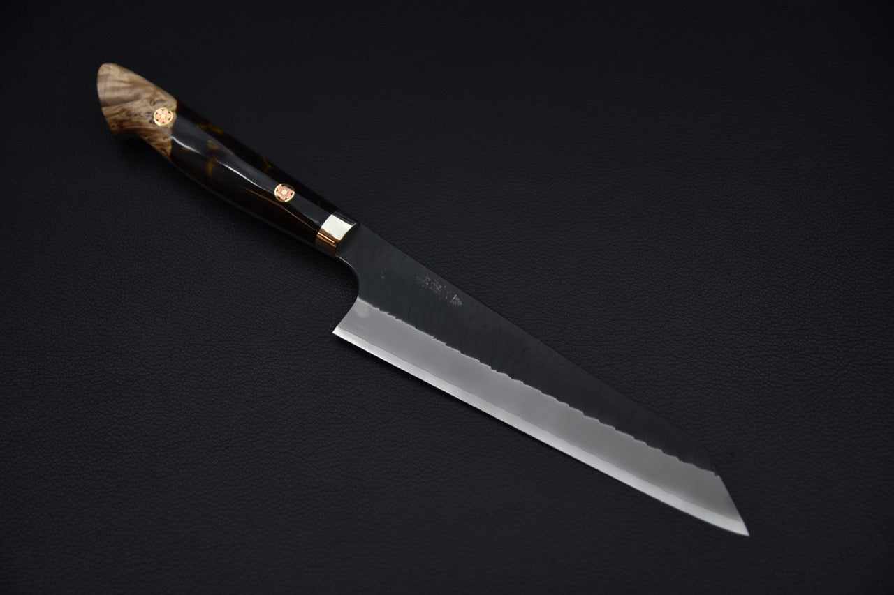 Nigara Hamono SG2 Kurouchi Tsuchime Honesuki 170mm Acrylique