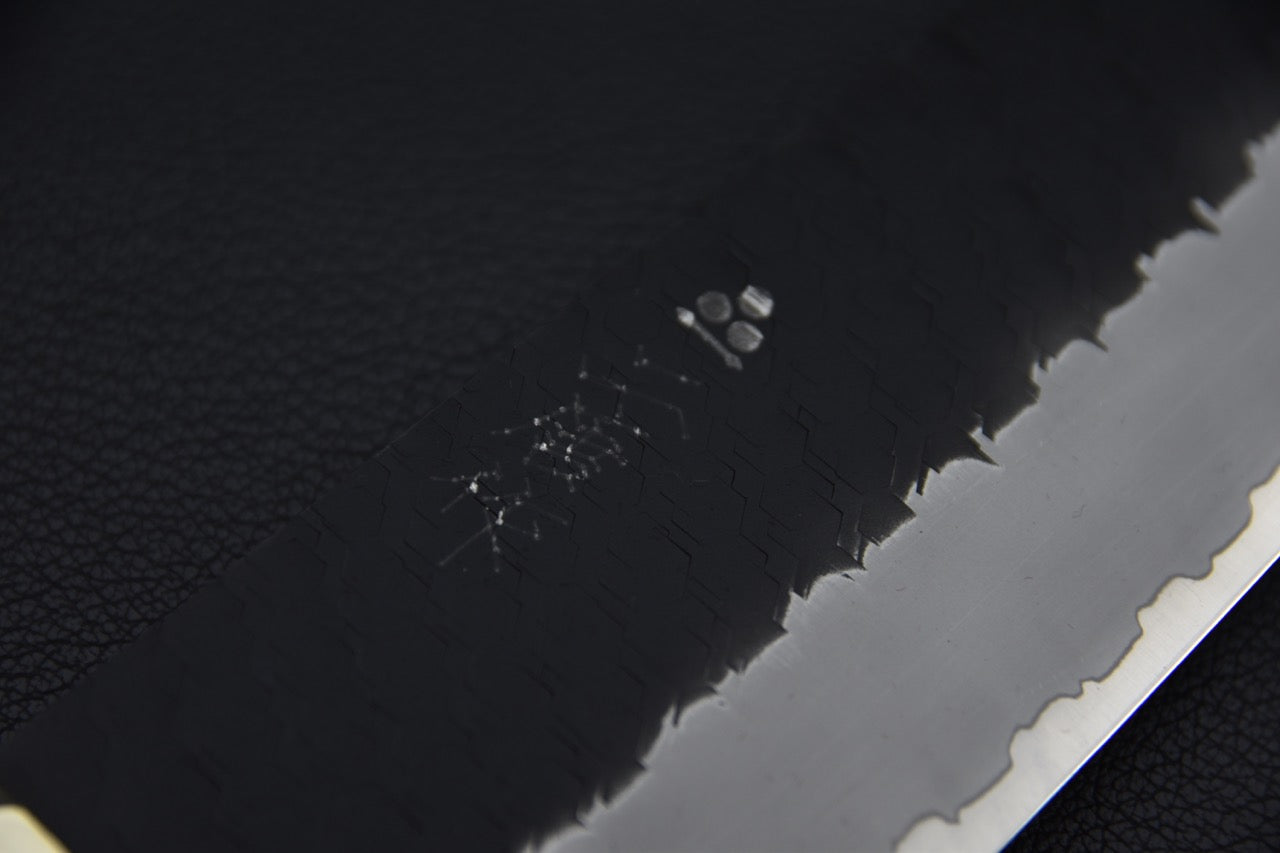 Nigara Hamono SG2 Kurouchi Tsuchime Gyuto 240mm Elderwood