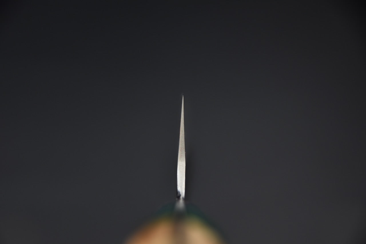 Nigara Hamono SG2 Kurouchi Tsuchime Gyuto 240mm Elderwood