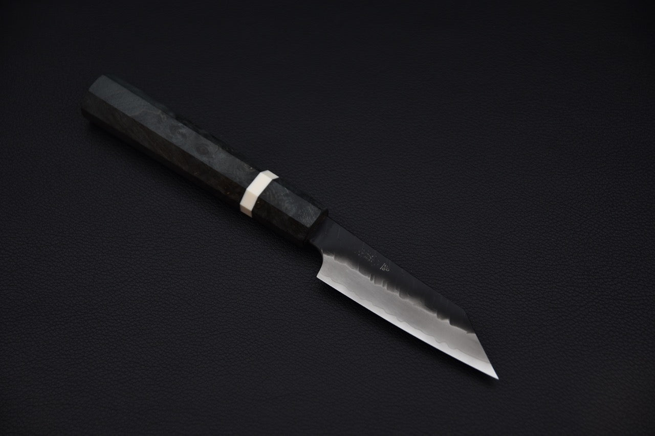 Nigara Hamono SG2 Kurouchi Tsuchime Kiritsuke Paring 95mm Bouleau