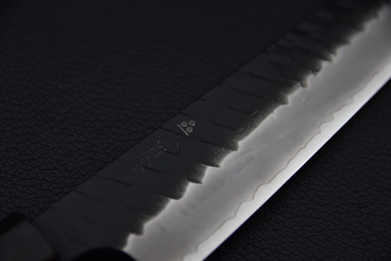 Nigara Hamono SG2 Kurouchi Tsuchime Kiritsuke Petty 150mm Tagayasan