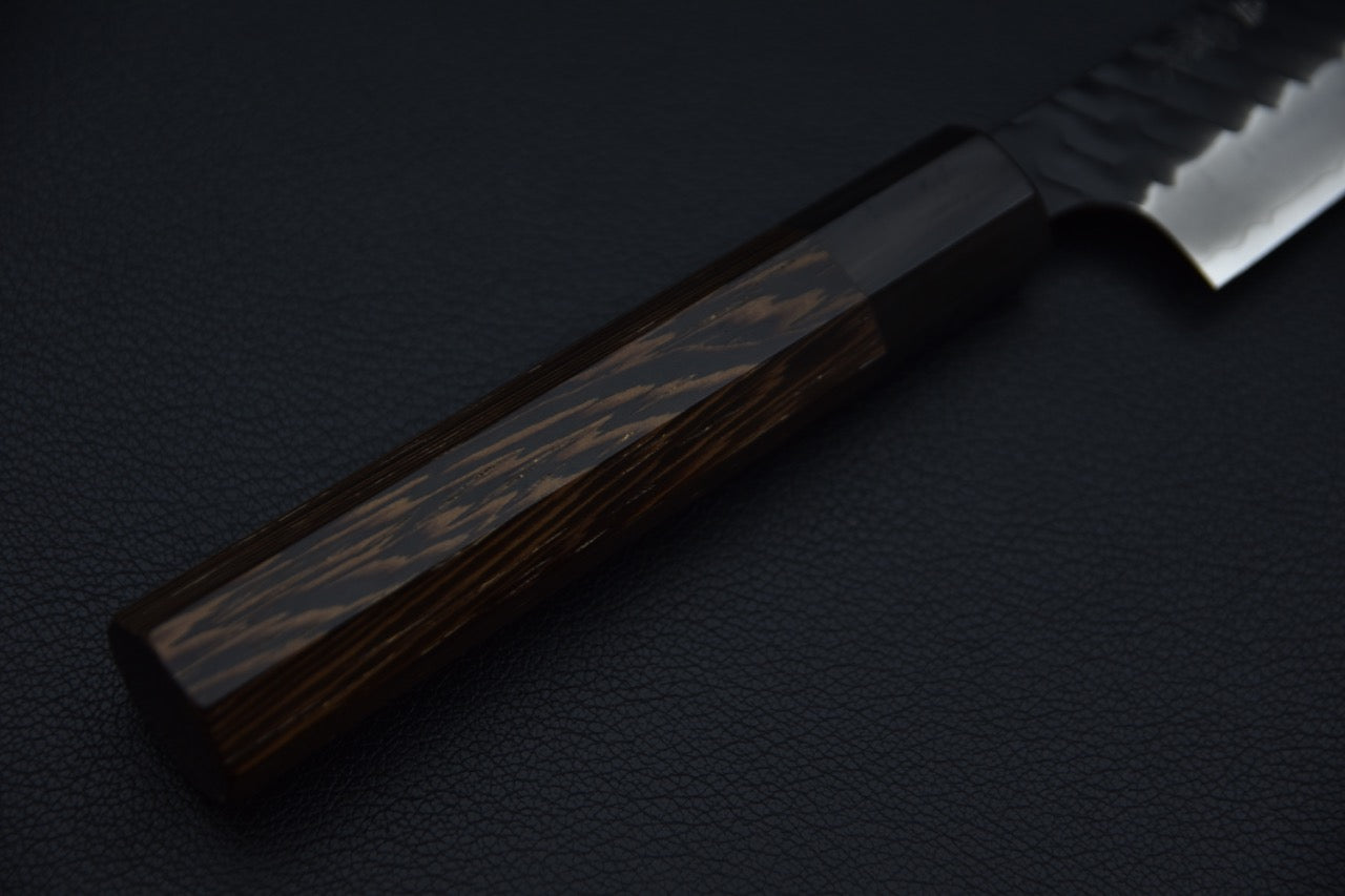 Nigara Hamono SG2 Kurouchi Tsuchime Kiritsuke Petty 150mm Tagayasan