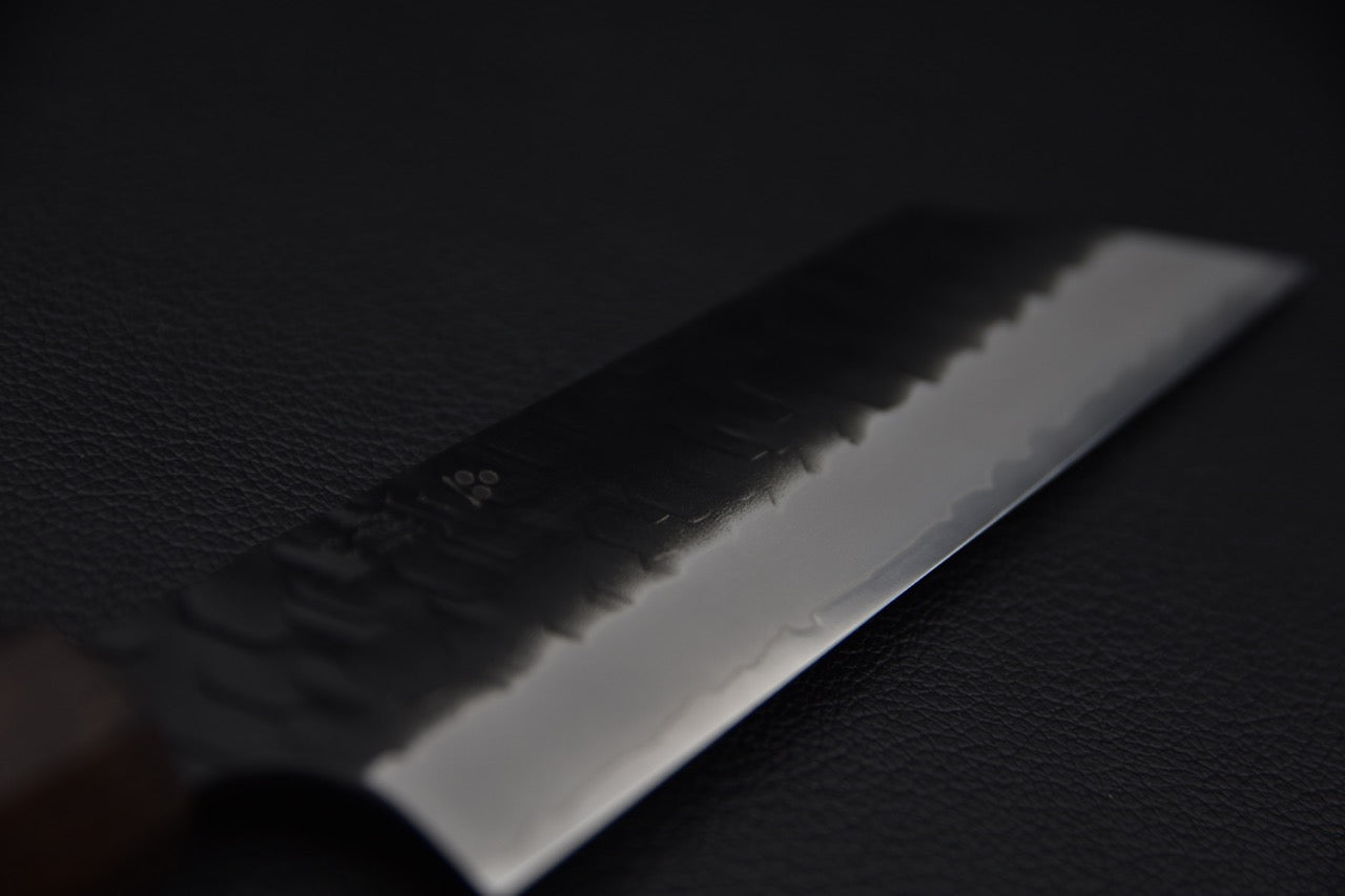 Nigara Hamono SG2 Kurouchi Tsuchime Kiritsuke Ko-Bunka 120mm Ébène