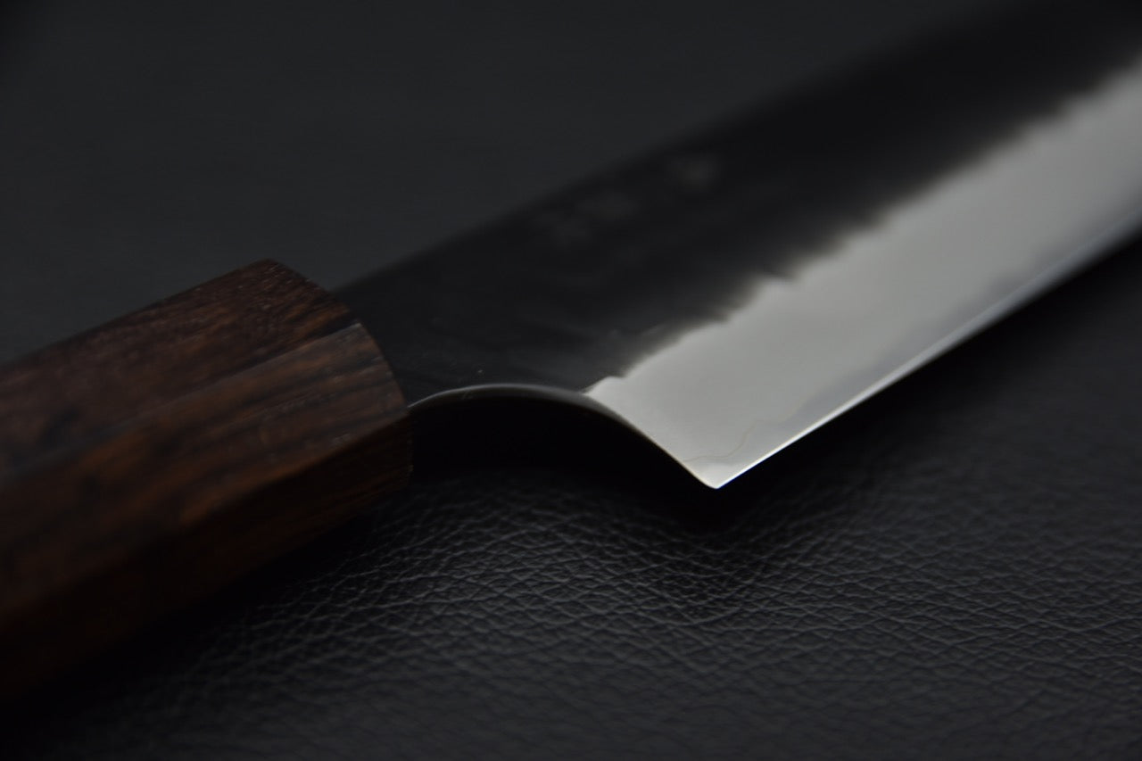 Nigara Hamono SG2 Kurouchi Tsuchime Kiritsuke Ko-Bunka 120mm Ébène