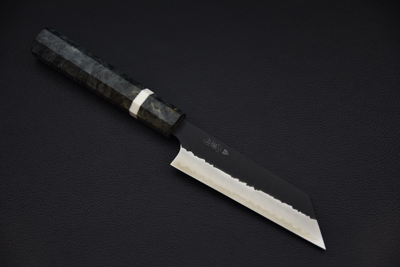 Nigara Hamono SG2 Kurouchi Tsuchime Ko-Bunka 120mm Birch Wood
