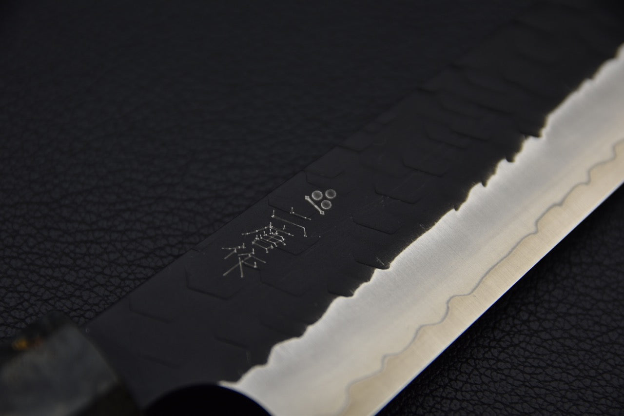 Nigara Hamono SG2 Kurouchi Tsuchime Ko-Bunka 120mm Birch Wood