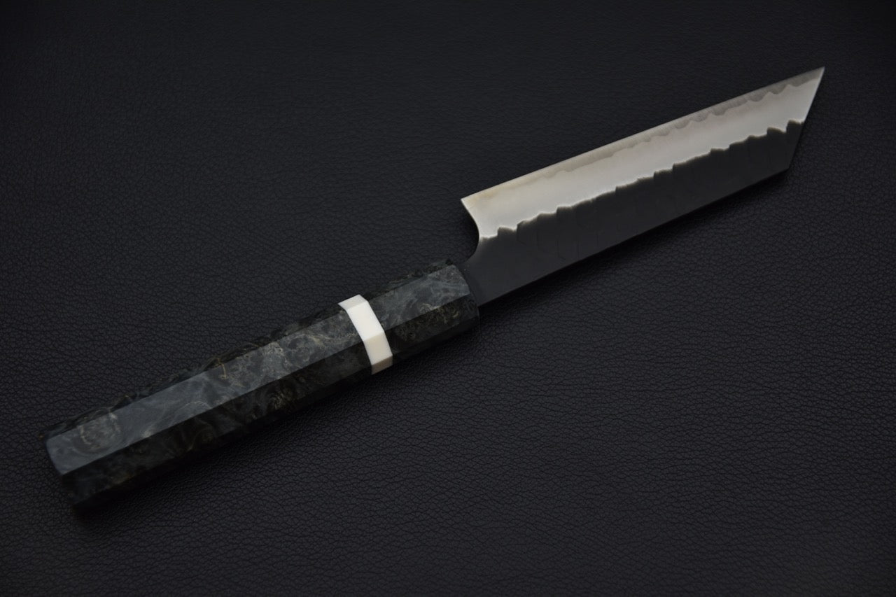 Nigara Hamono SG2 Kurouchi Tsuchime Ko-Bunka 120mm Birch Wood