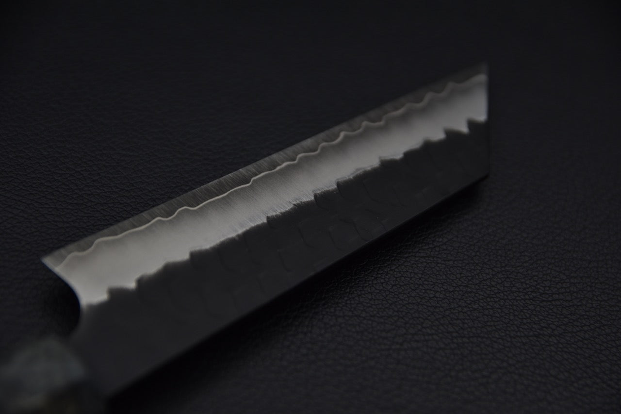 Nigara Hamono SG2 Kurouchi Tsuchime Ko-Bunka 120mm Birch Wood