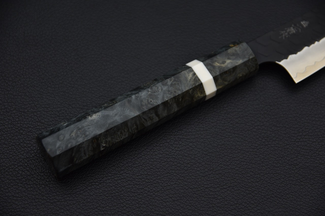 Nigara Hamono SG2 Kurouchi Tsuchime Ko-Bunka 120mm Birch Wood