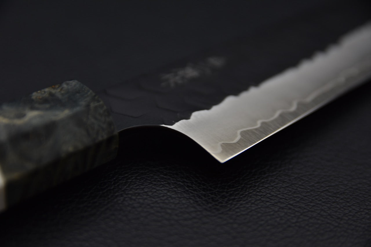 Nigara Hamono SG2 Kurouchi Tsuchime Ko-Bunka 120mm Birch Wood