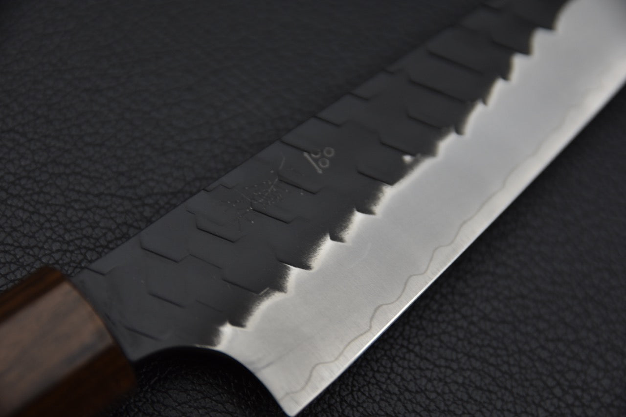 Nigara Hamono SG2 Kurouchi Tsuchime Petty 120mm Ébène