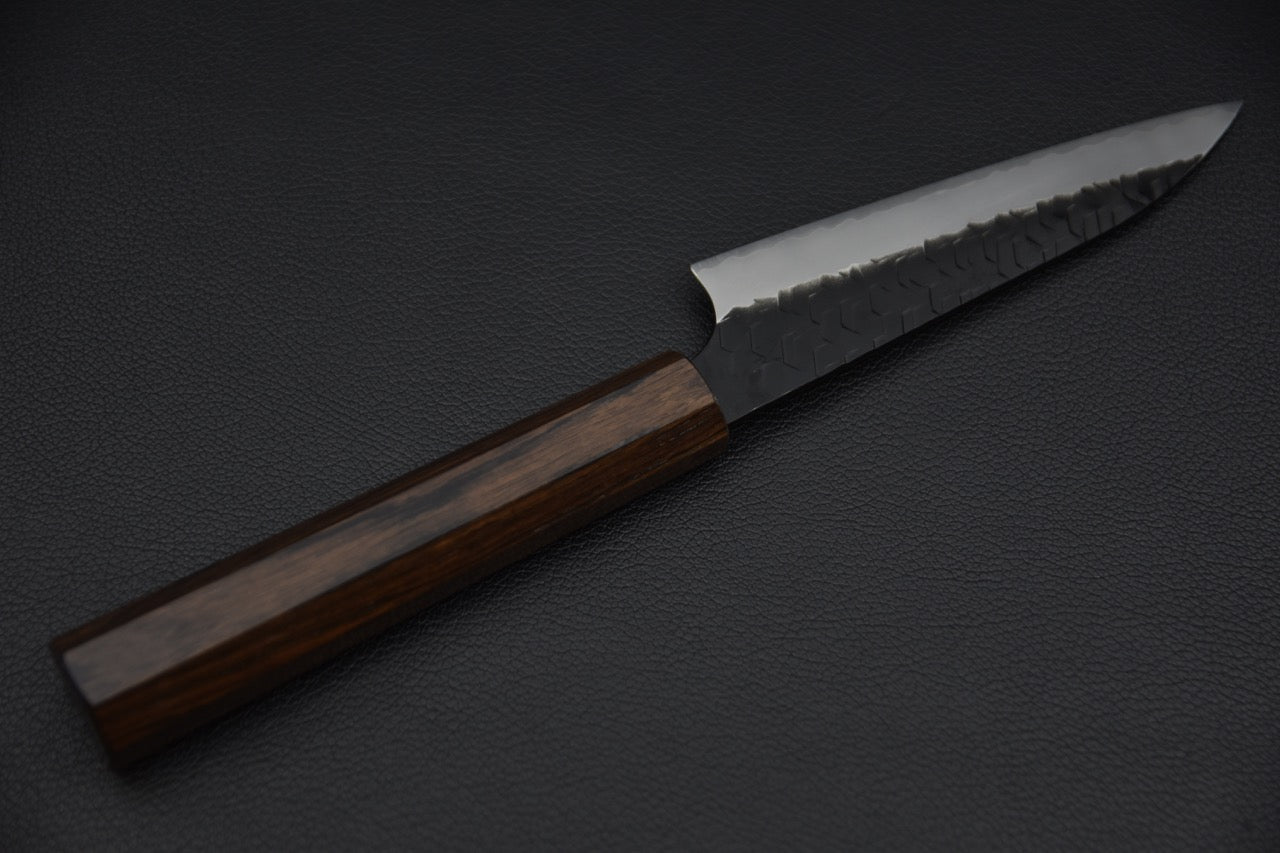 Nigara Hamono SG2 Kurouchi Tsuchime Petty 120mm Ébène