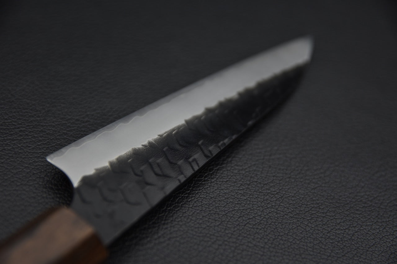 Nigara Hamono SG2 Kurouchi Tsuchime Petty 120mm Ébène