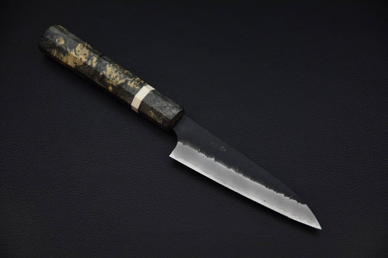 Nigara Hamono SG2 Kurouchi Tsuchime Petty 120mm Bouleau