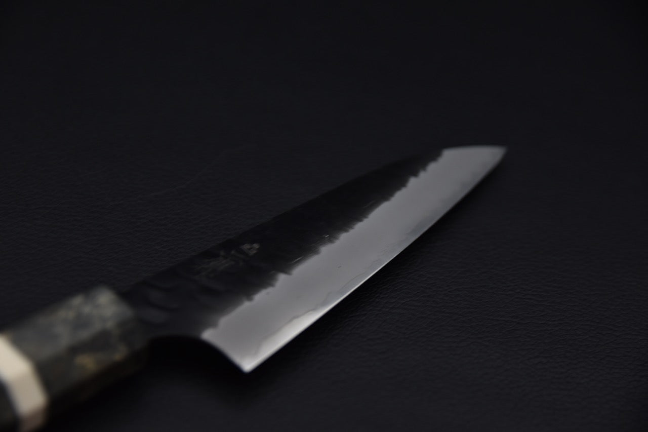 Nigara Hamono SG2 Kurouchi Tsuchime Petty 120mm Birch Wood