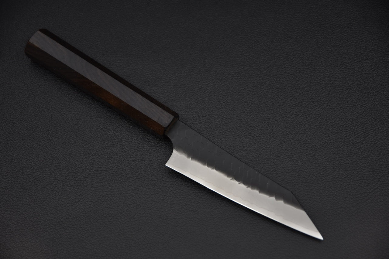 Nigara Hamono SG2 Kurouchi Tsuchime Petty Kiritsuke 120mm Ébène