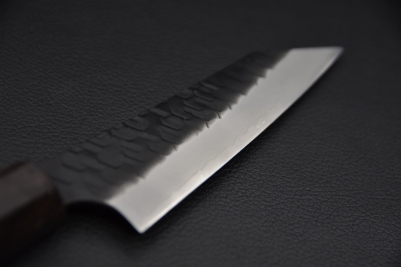 Nigara Hamono SG2 Kurouchi Tsuchime Petty Kiritsuke 120mm Ebony