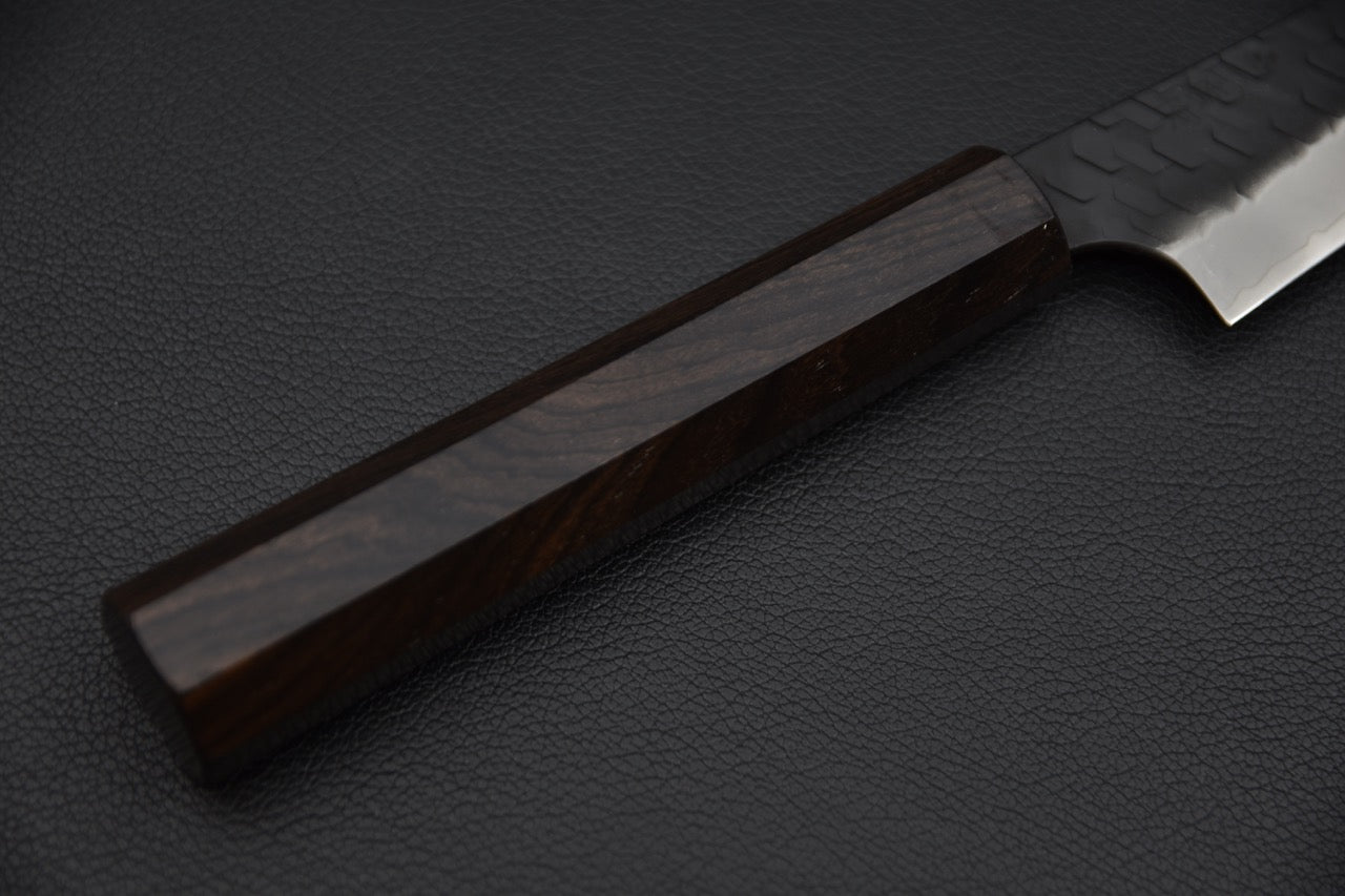 Nigara Hamono SG2 Kurouchi Tsuchime Petty Kiritsuke 120mm Ébène