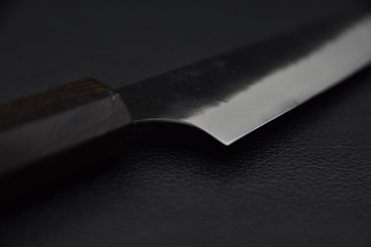 Nigara Hamono SG2 Kurouchi Tsuchime Petty Kiritsuke 120mm Ébène