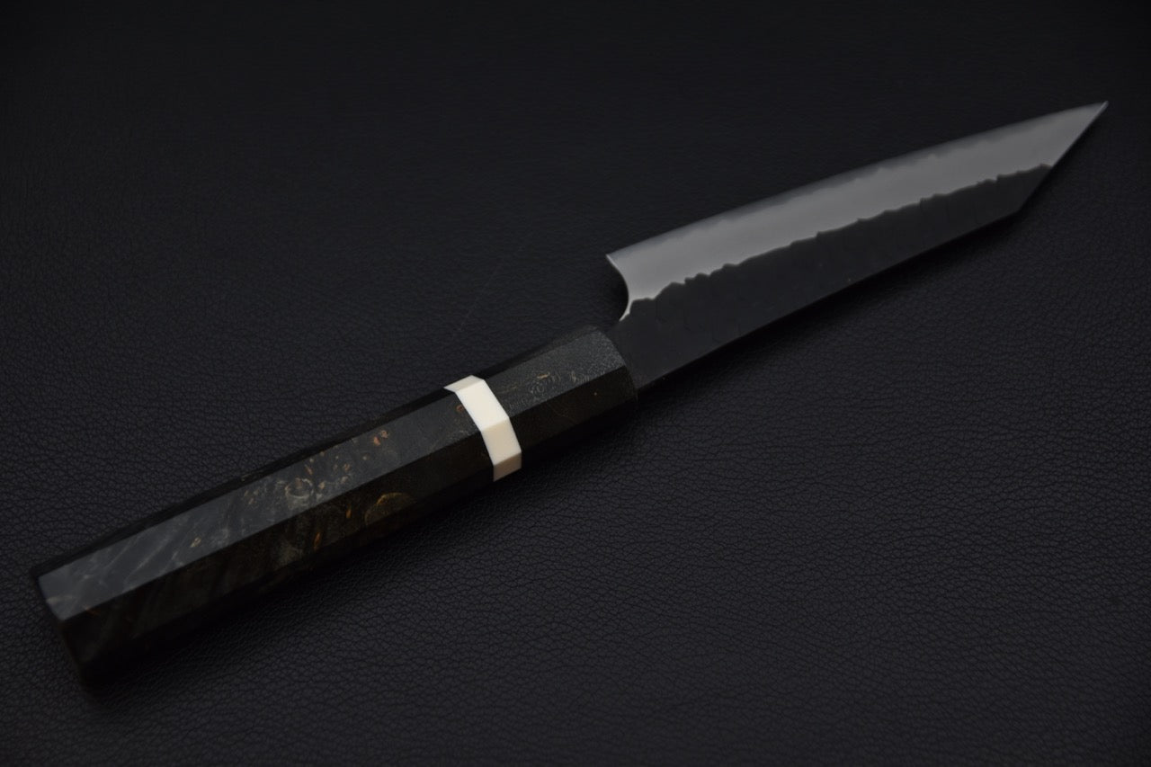 Nigara Hamono SG2 Kurouchi Tsuchime Petty Kiritsuke 120mm Bouleau