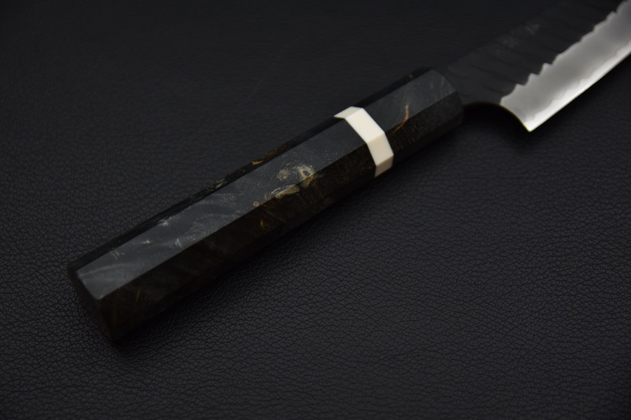 Nigara Hamono SG2 Kurouchi Tsuchime Petty Kiritsuke 120mm Bouleau