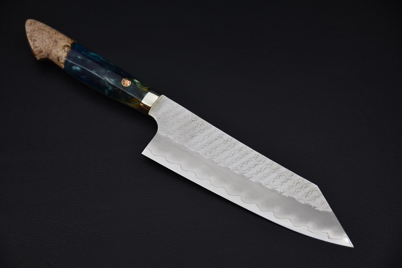 Nigara Hamono SG2 Migaki Tsuchime Bunka 180mm Go-Shiki Numa