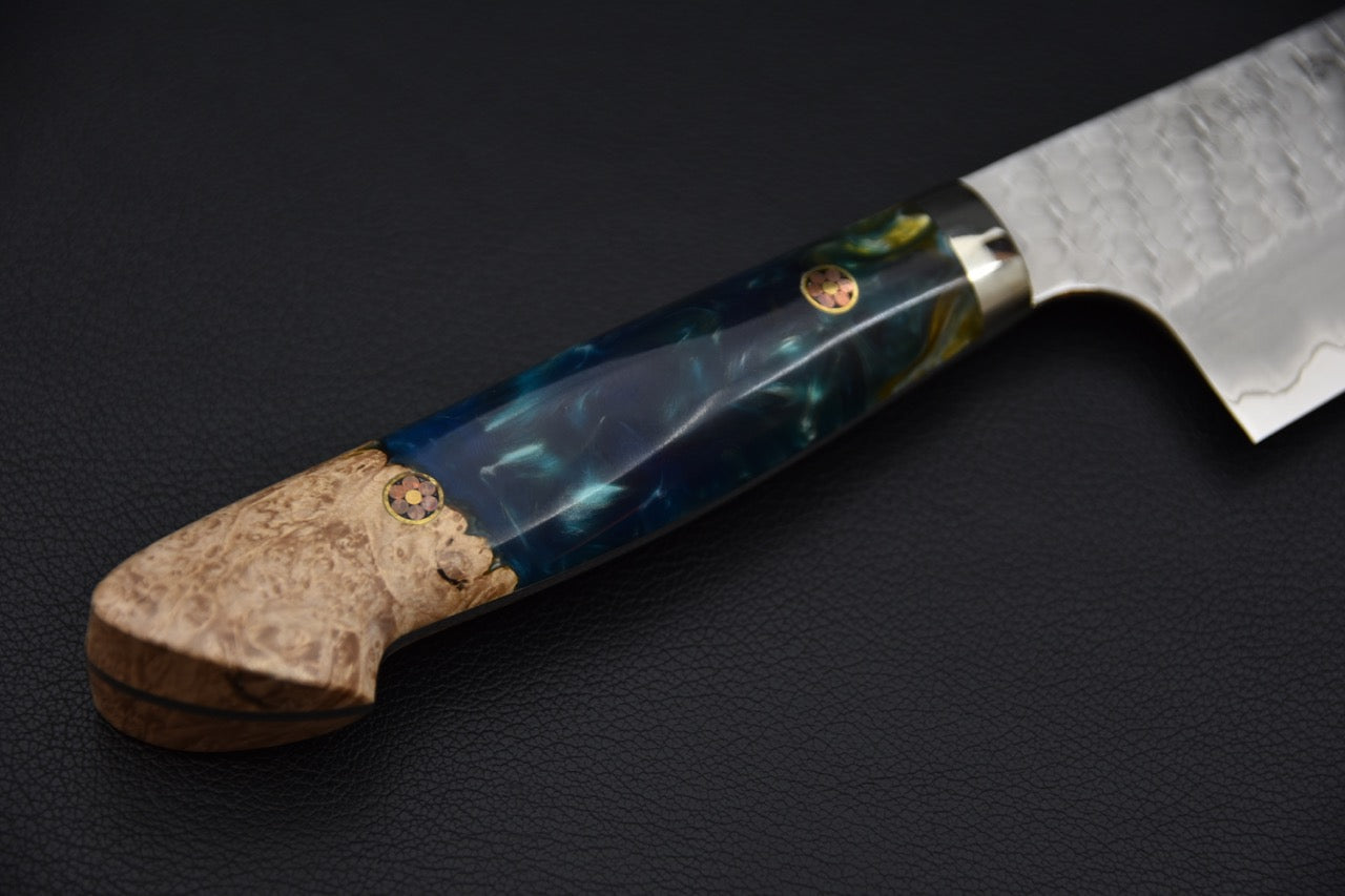 Nigara Hamono SG2 Migaki Tsuchime Bunka 180mm Go-Shiki Numa