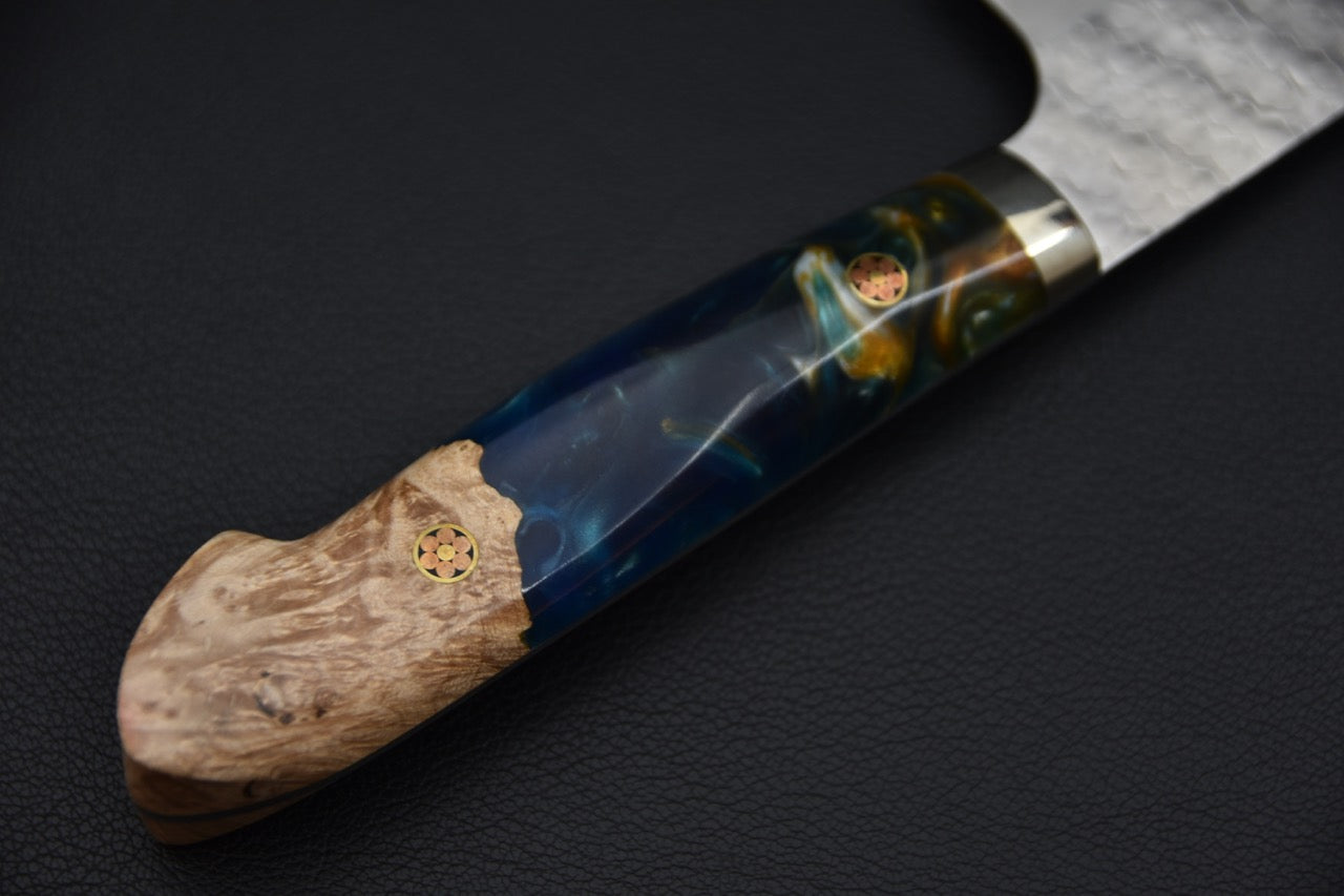 Nigara Hamono SG2 Migaki Tsuchime Bunka 180mm Go-Shiki Numa