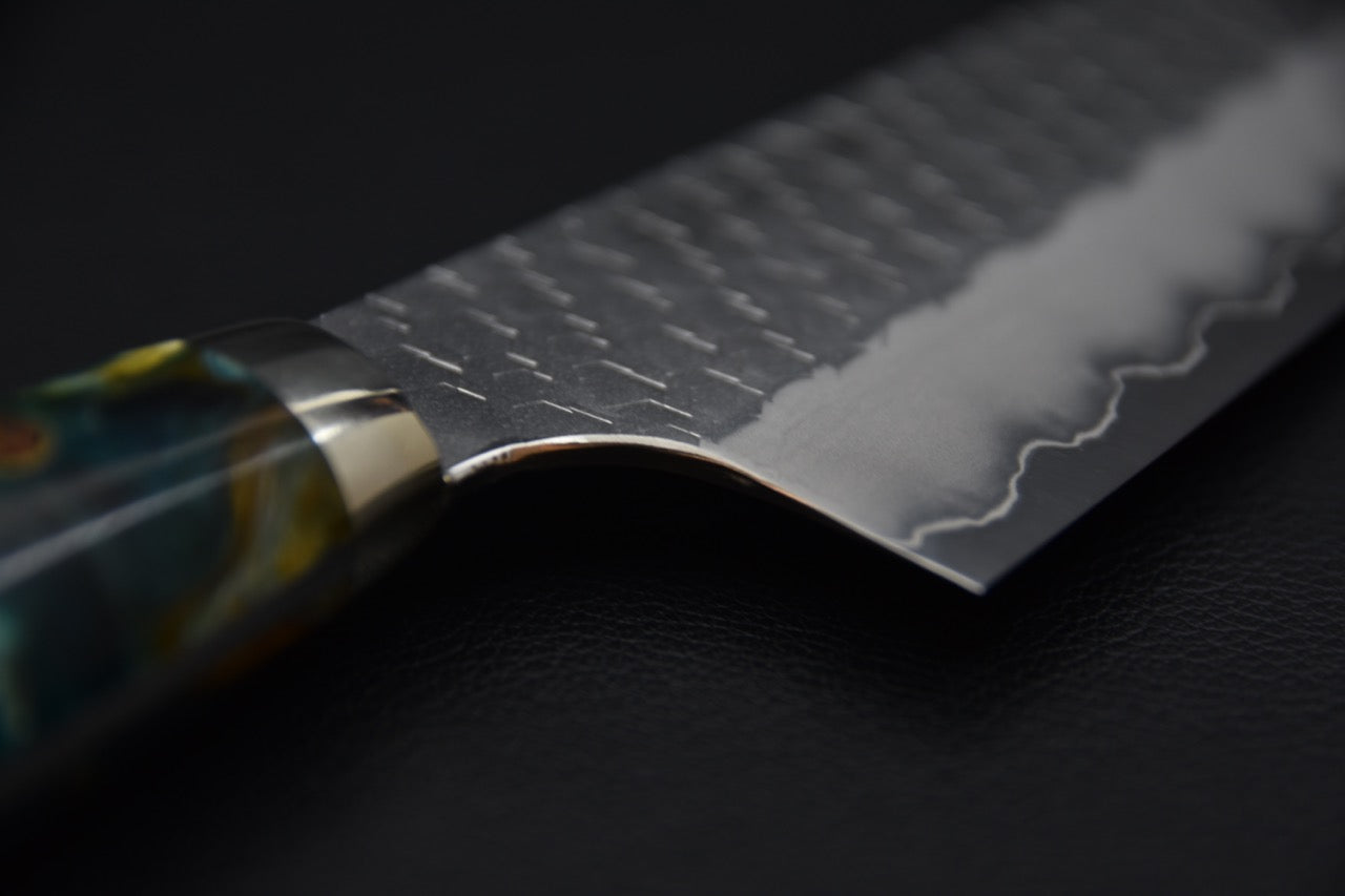 Nigara Hamono SG2 Migaki Tsuchime Bunka 180mm Go-Shiki Numa