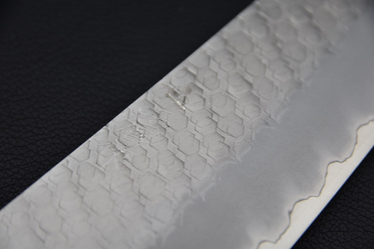 Nigara Hamono SG2 Migaki Tsuchime Bunka 180mm Momiji