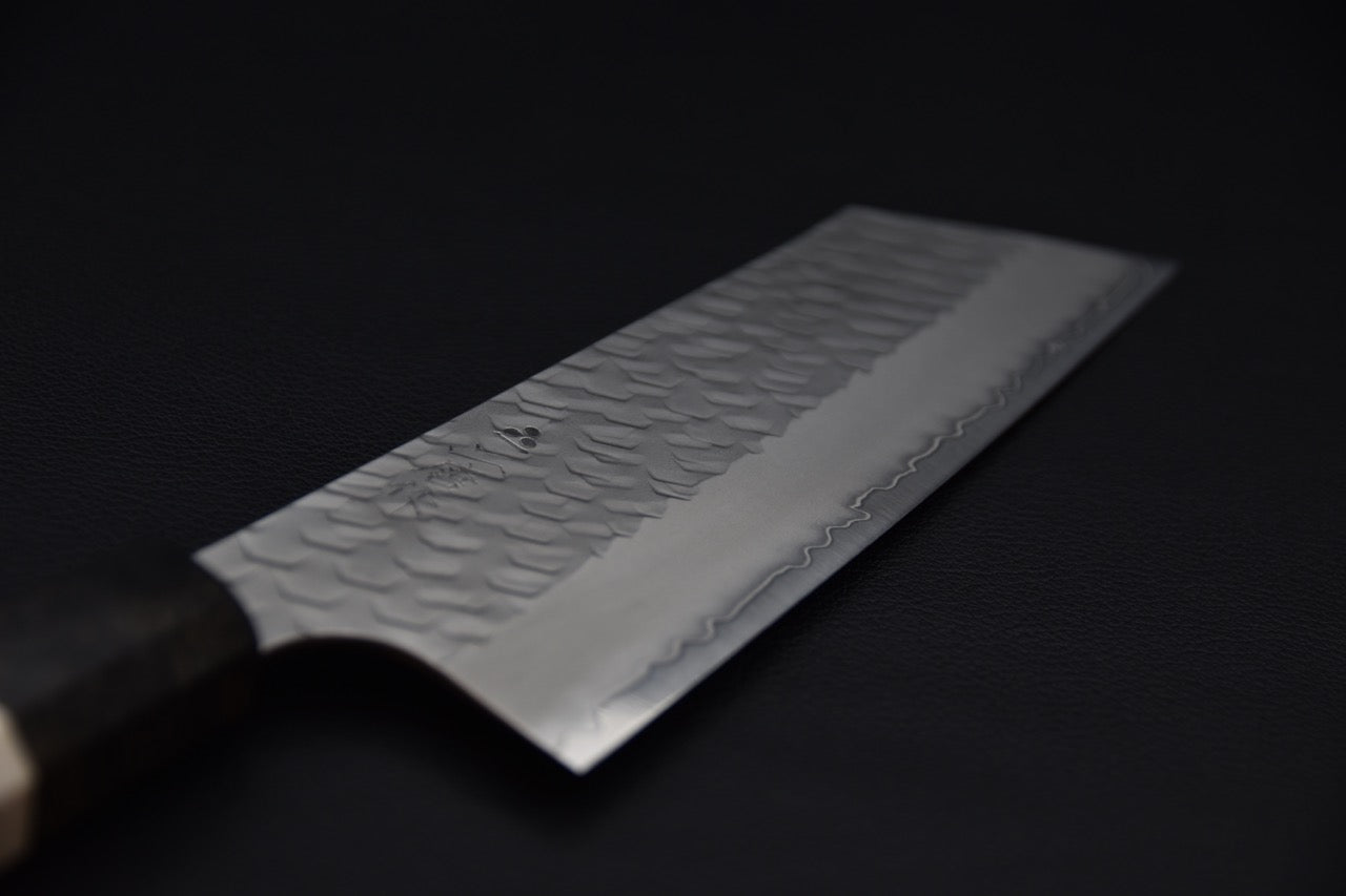 Nigara Hamono SG2 Migaki Tsuchime Nakiri Kiritsuke Birch Wood