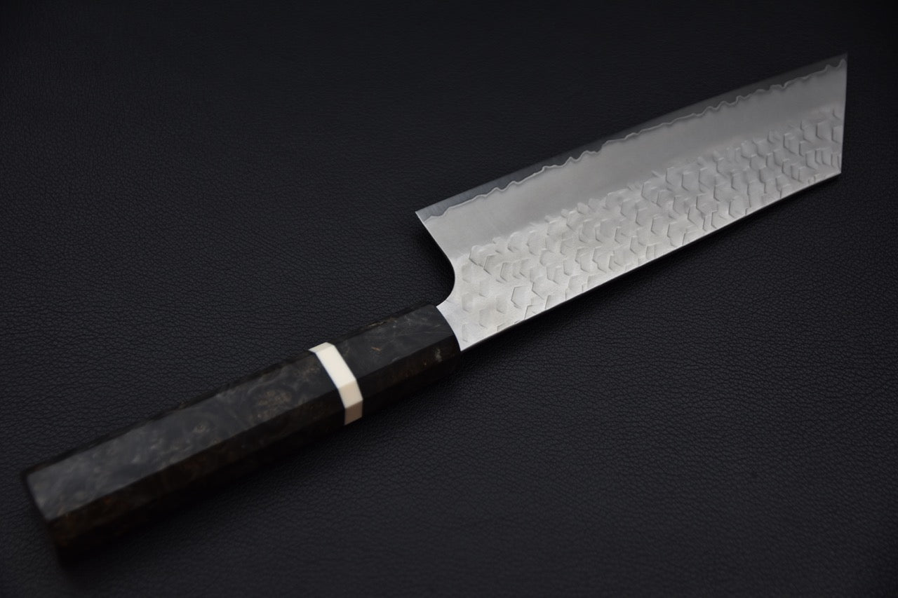 Nigara Hamono SG2 Migaki Tsuchime Nakiri Kiritsuke Birch Wood
