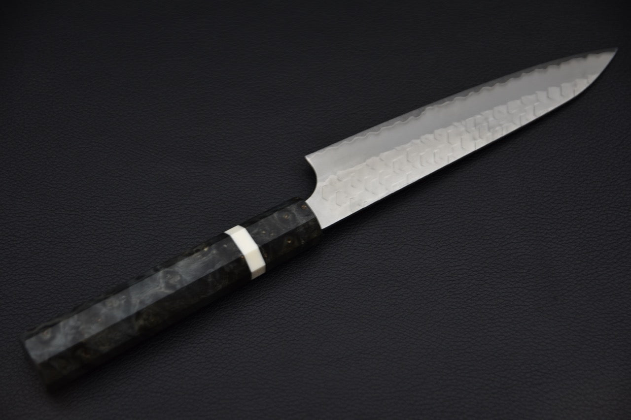 Nigara Hamono SG2 Migaki Tsuchime Petty 150mm Bouleau