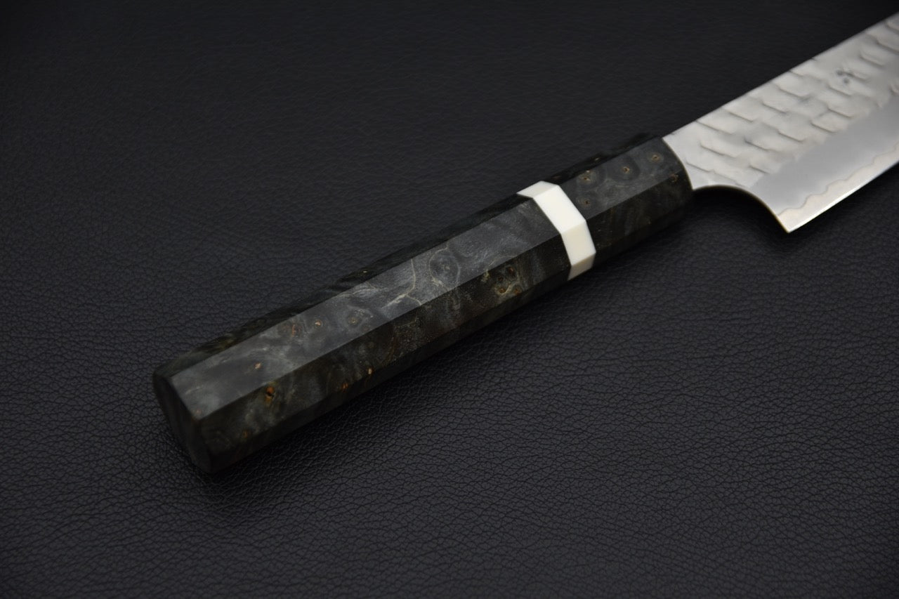 Nigara Hamono SG2 Migaki Tsuchime Petty 150mm Bouleau