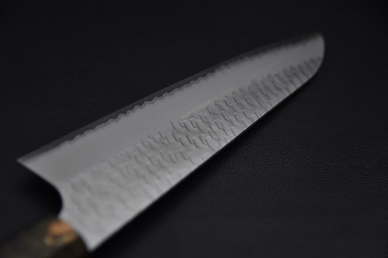 Nigara Hamono SG2 Migaki Tsuchime Gyuto 210mm Bouleau