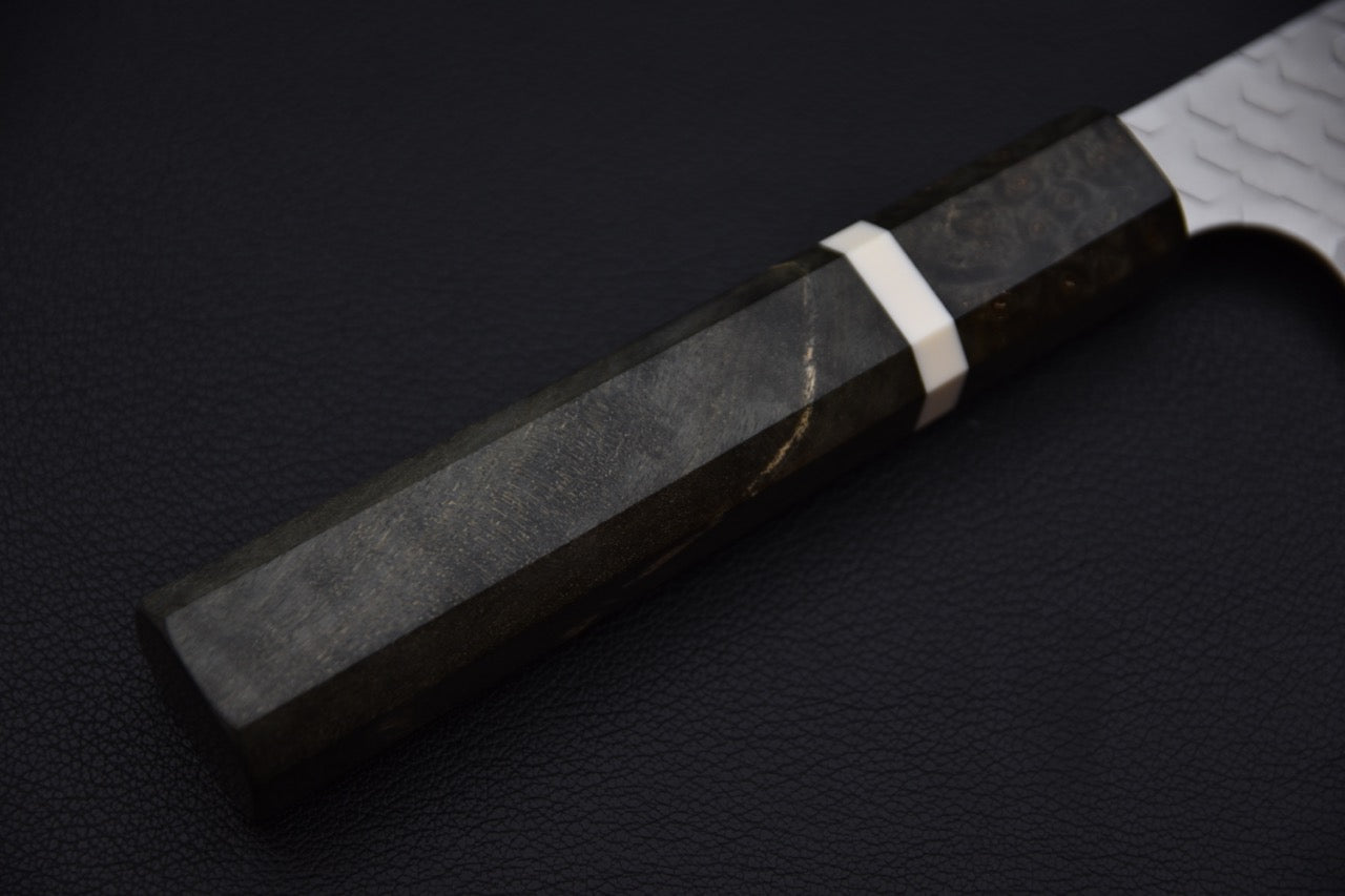 Nigara Hamono SG2 Migaki Tsuchime Gyuto 210mm Bouleau