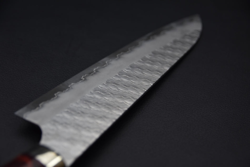 Nigara Hamono SG2 Migaki Tsuchime Gyuto 210mm Momiji