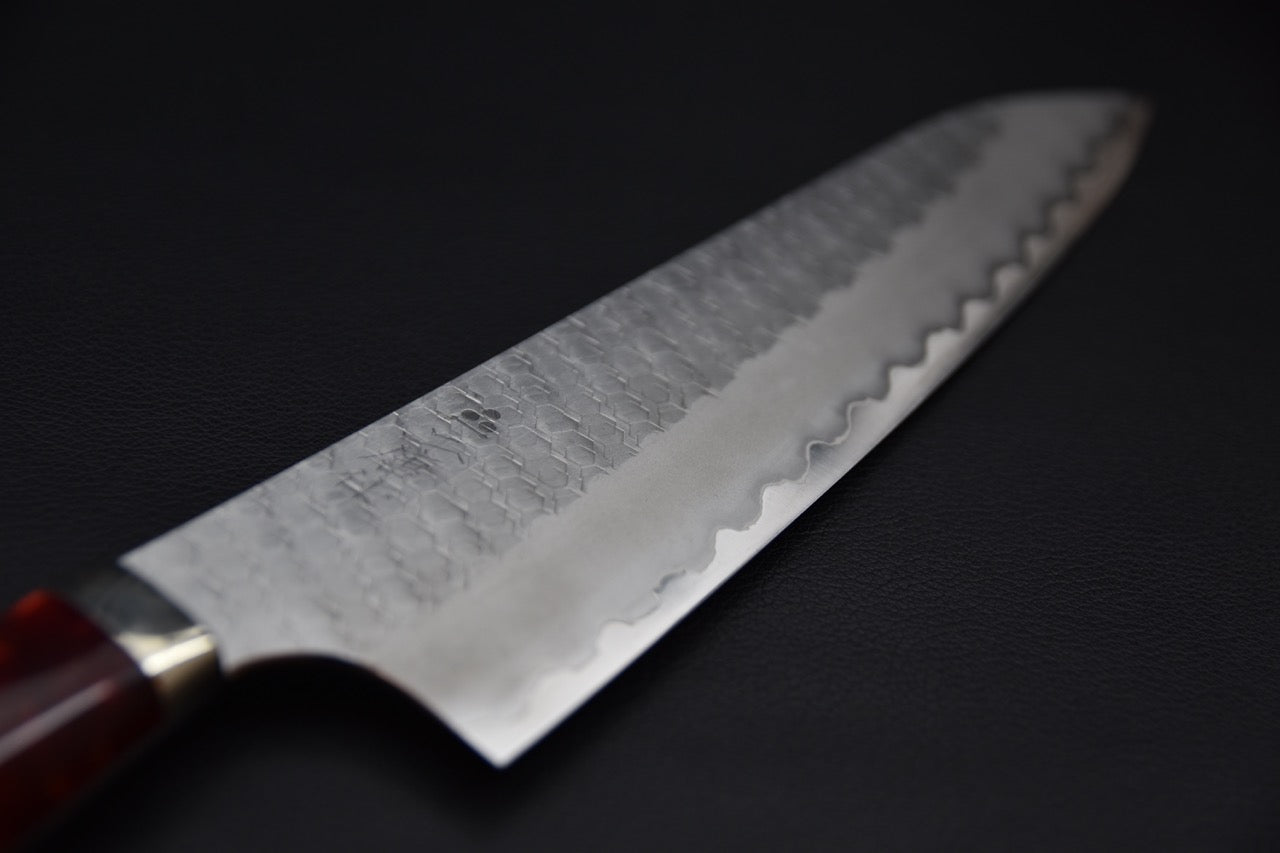 Nigara Hamono SG2 Migaki Tsuchime Gyuto 240mm Momiji