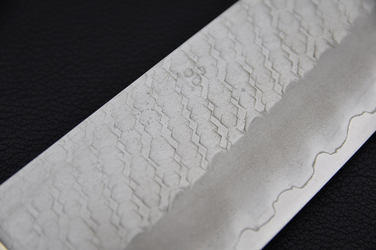 Nigara Hamono SG2 Migaki Tsuchime Gyuto 240mm Momiji