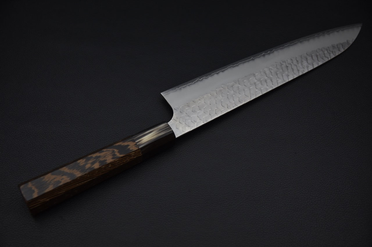 Nigara Hamono SG2 Migaki Tsuchime Gyuto 240mm Tagayasan