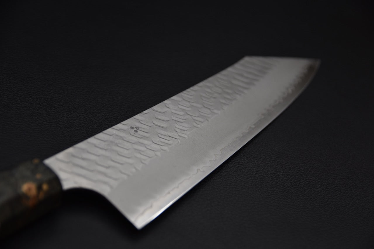 Nigara Hamono SG2 Migaki Tsuchime Kiritsuke Gyuto 210mm Bouleau