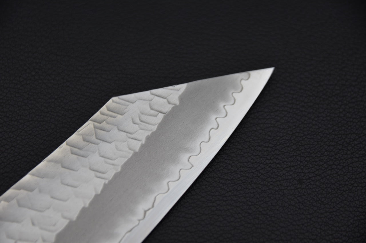 Nigara Hamono SG2 Migaki Tsuchime Kiritsuke Gyuto 240mm Bouleau