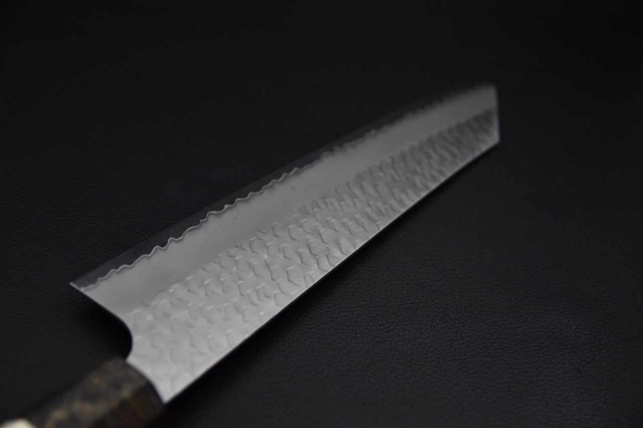 Nigara Hamono SG2 Migaki Tsuchime Kiritsuke Gyuto 240mm Bouleau