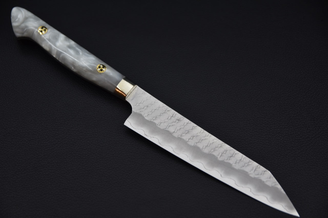 Nigara Hamono SG2 Migaki Tsuchime Kiritsuke Petty 150mm White Storm