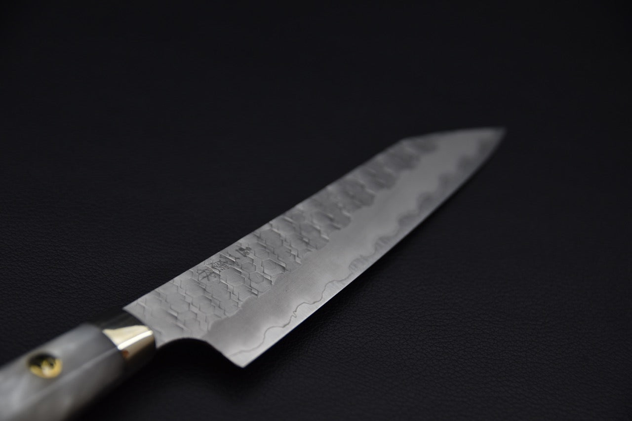 Nigara Hamono SG2 Migaki Tsuchime Kiritsuke Petty 150mm White Storm