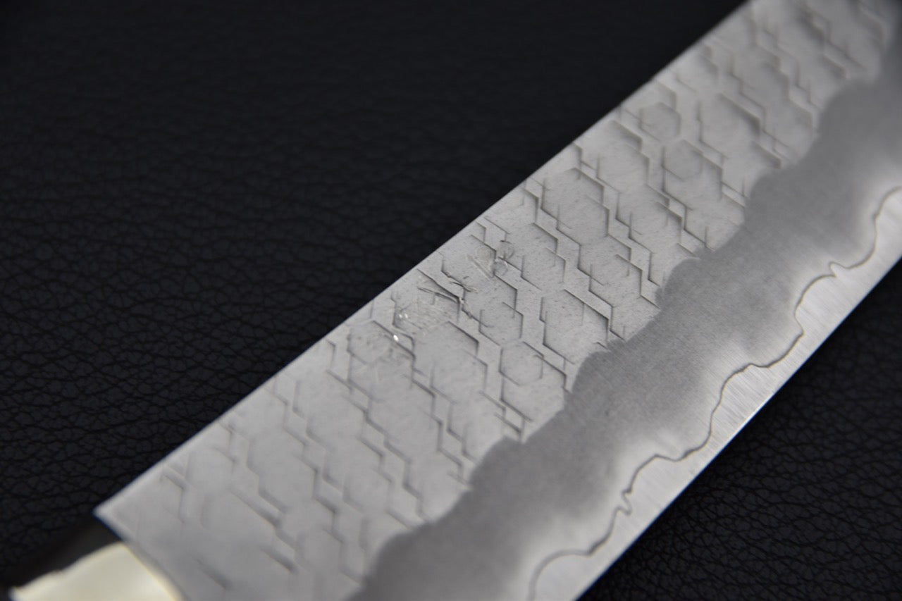 Nigara Hamono SG2 Migaki Tsuchime Kiritsuke Petty 150mm White Storm